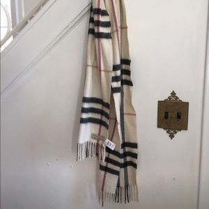 Authentic Burberry 100% cashmere scarf